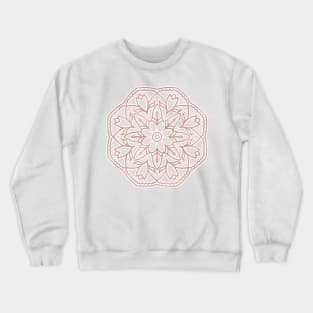 Rose gold mandala Crewneck Sweatshirt